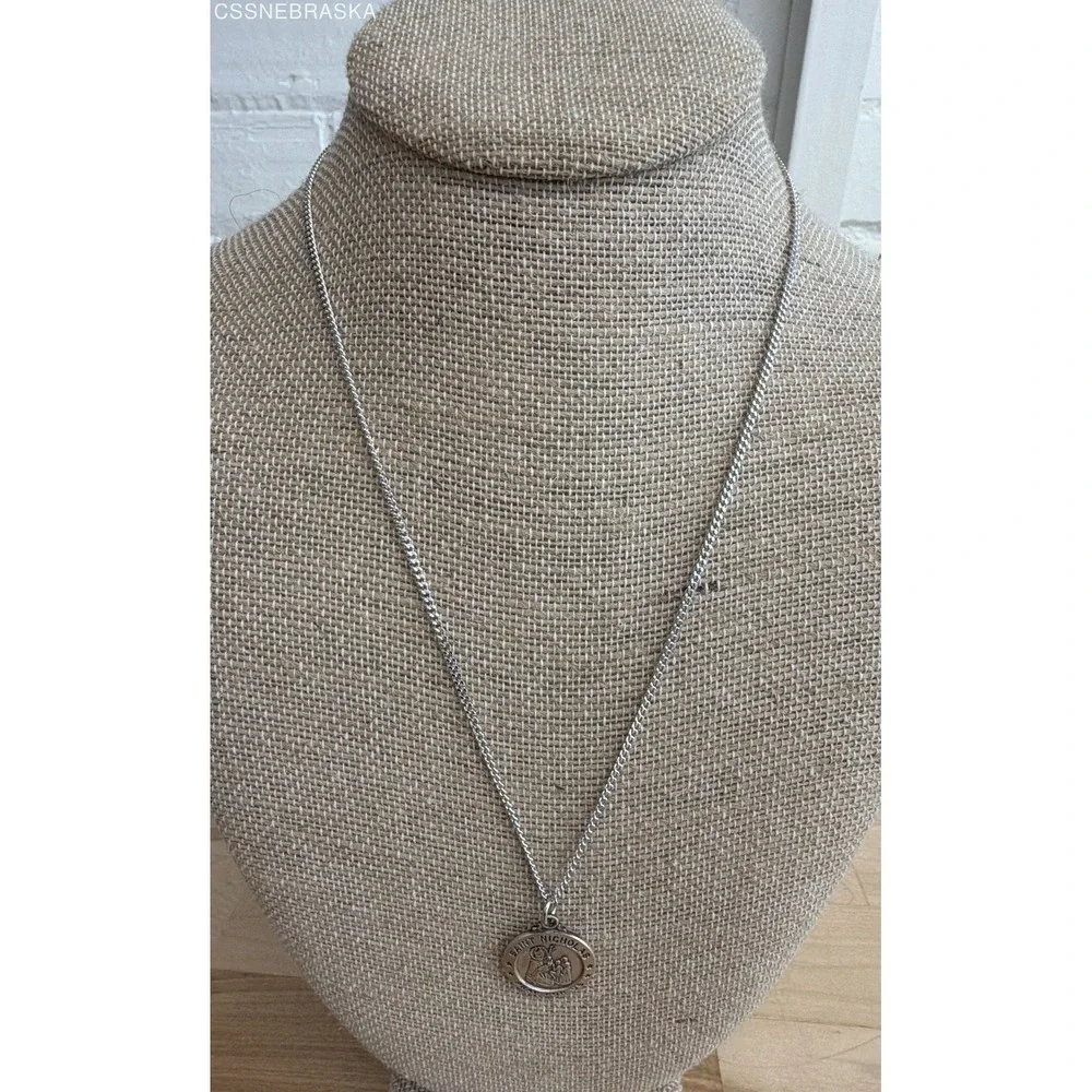McVan St. Nicholas Sterling Silver Medal Necklace Patron of‎ Children With Box